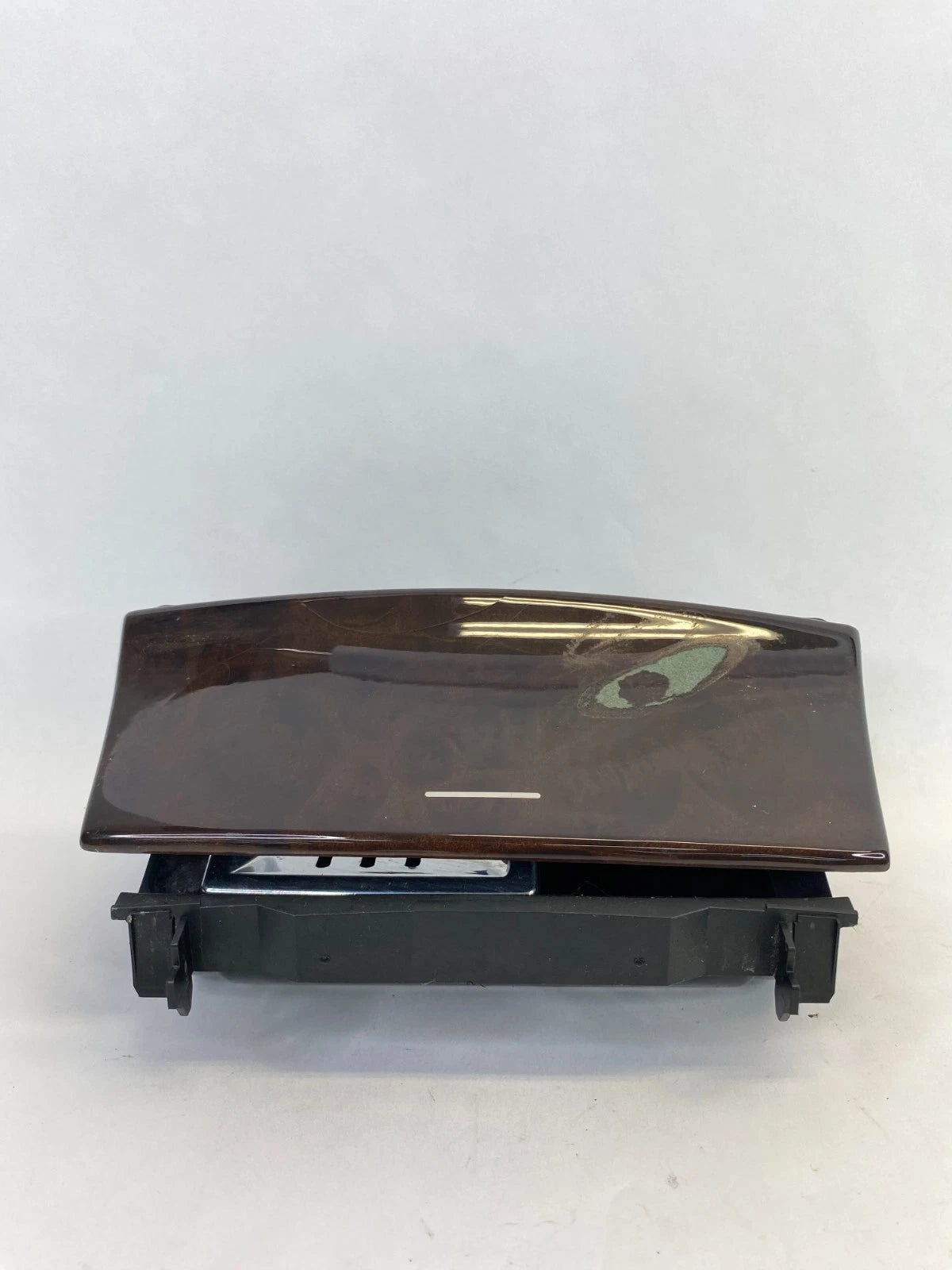 01-05 MERCEDES C240 C320 CENTER CONSOLE ASHTRAY COMPARTMENT WOOD OEM A2036804750