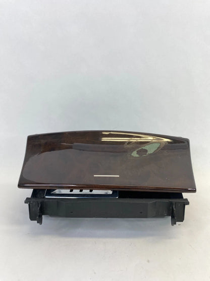 01-05 MERCEDES C240 C320 CENTER CONSOLE ASHTRAY COMPARTMENT WOOD OEM A2036804750