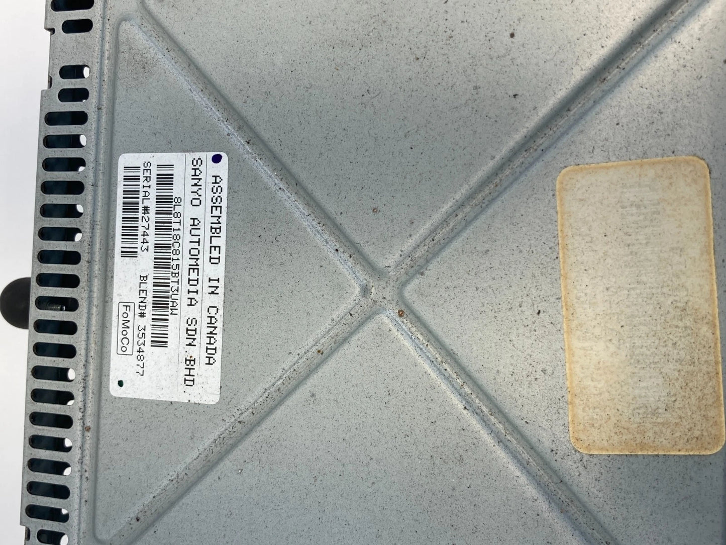 2008 08 FORD ESCAPE RADIO AM FM DISC CD PLAYER RECEIVER 8L8T-19C108-AL OEM