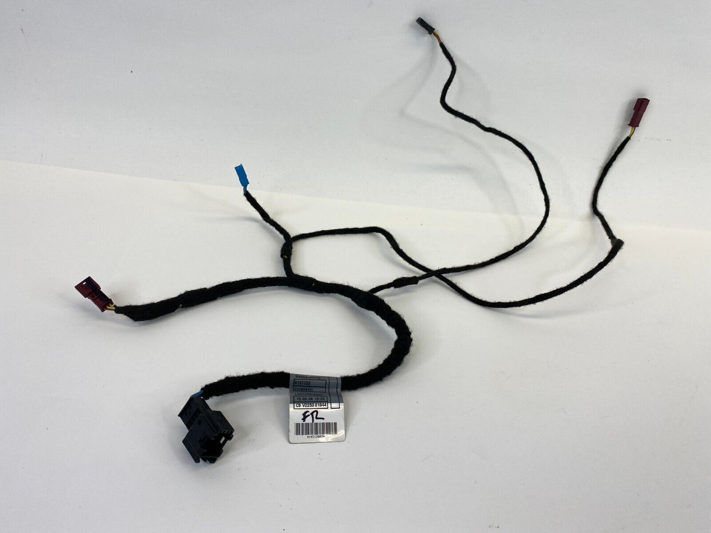 07-13 Mini Cooper Front Right Passenger Side Door Wiring Wire Harness 9137753