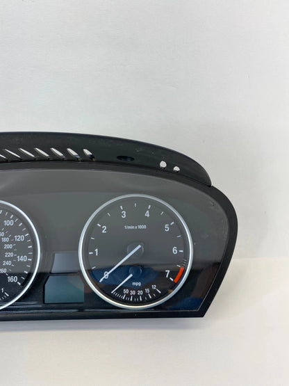 2007-2010 BMW 550I INSTRUMENT CLUSTER SPEEDOMETER GAUGE MPH 62119177253 OEM