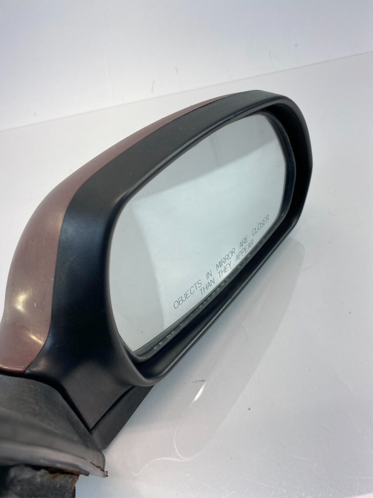 02-04 Kia Spectra Front Right Passenger Side Door Manual View Mirror Assembly