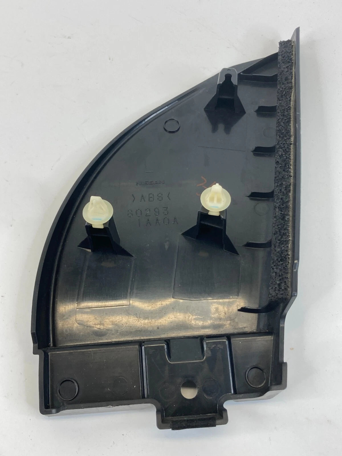 2009-2014 NISSAN MURANO FRONT LEFT DRIVER INNER DOOR MIRROR COVER 80293-1AA0A