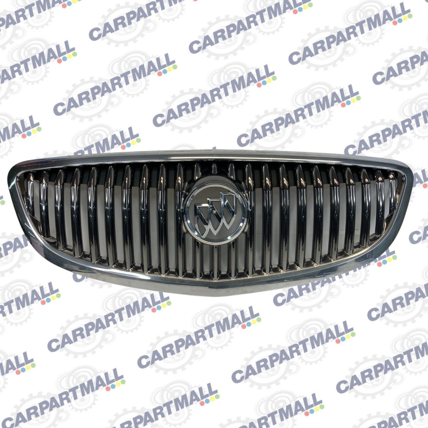 08-12 Buick Enclave Front Front Bumper Center Grill Grille w/ Emblem 15297923