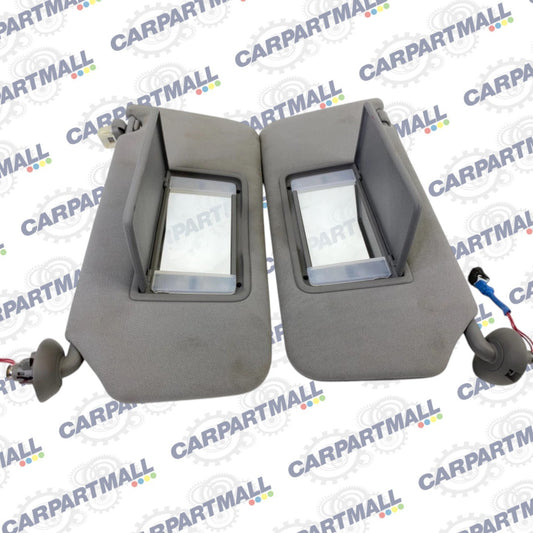 10 11 Honda Accord Crosstour Left & Right Sunvisor Sun Visor SET w Illumination