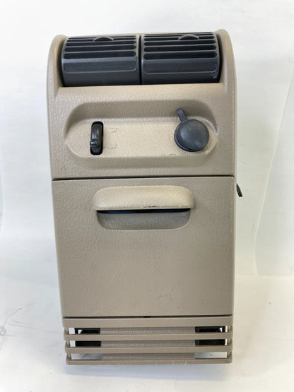 2002-2005 FORD EXPLORER REAR CENTER CONSOLE CUP HOLDER ASHTRAY OUTLET TRIM PANEL