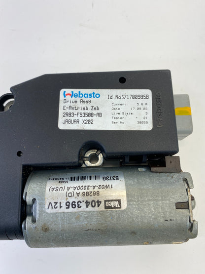 02 03 04 05 06 Jaguar S-type Sunroof Sun Roof Motor 2R83-F53508-AB OEM