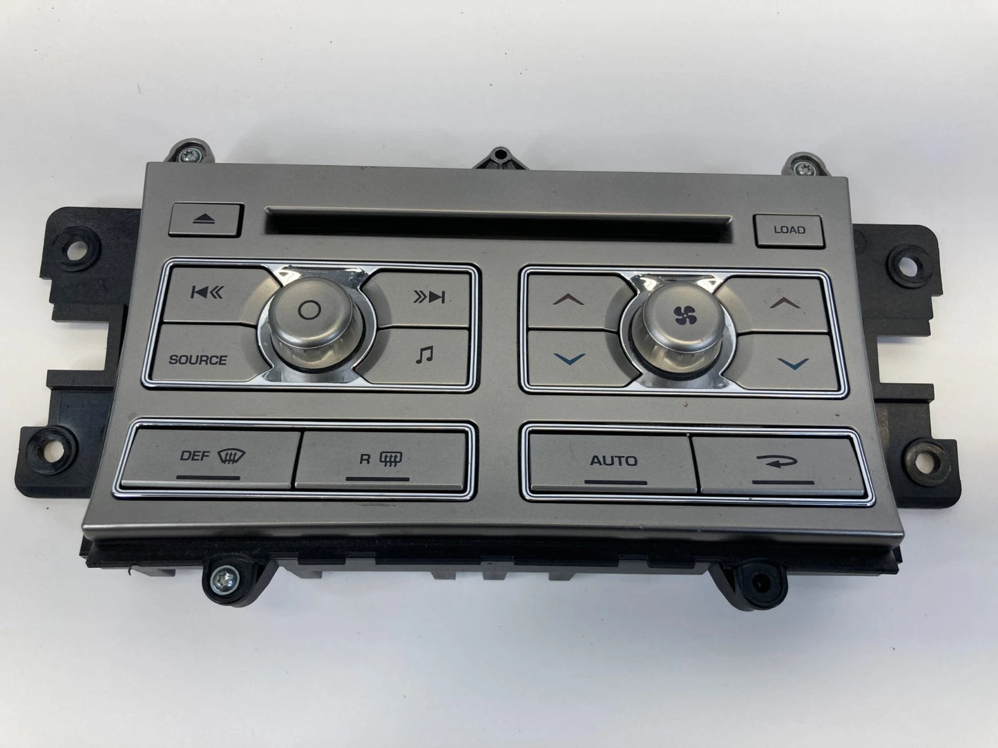 09-11 JAGUAR XF RADIO CD PLAYER CLIMATE CONTROL SWITCH PANEL 8X23-18C858-BF OEM