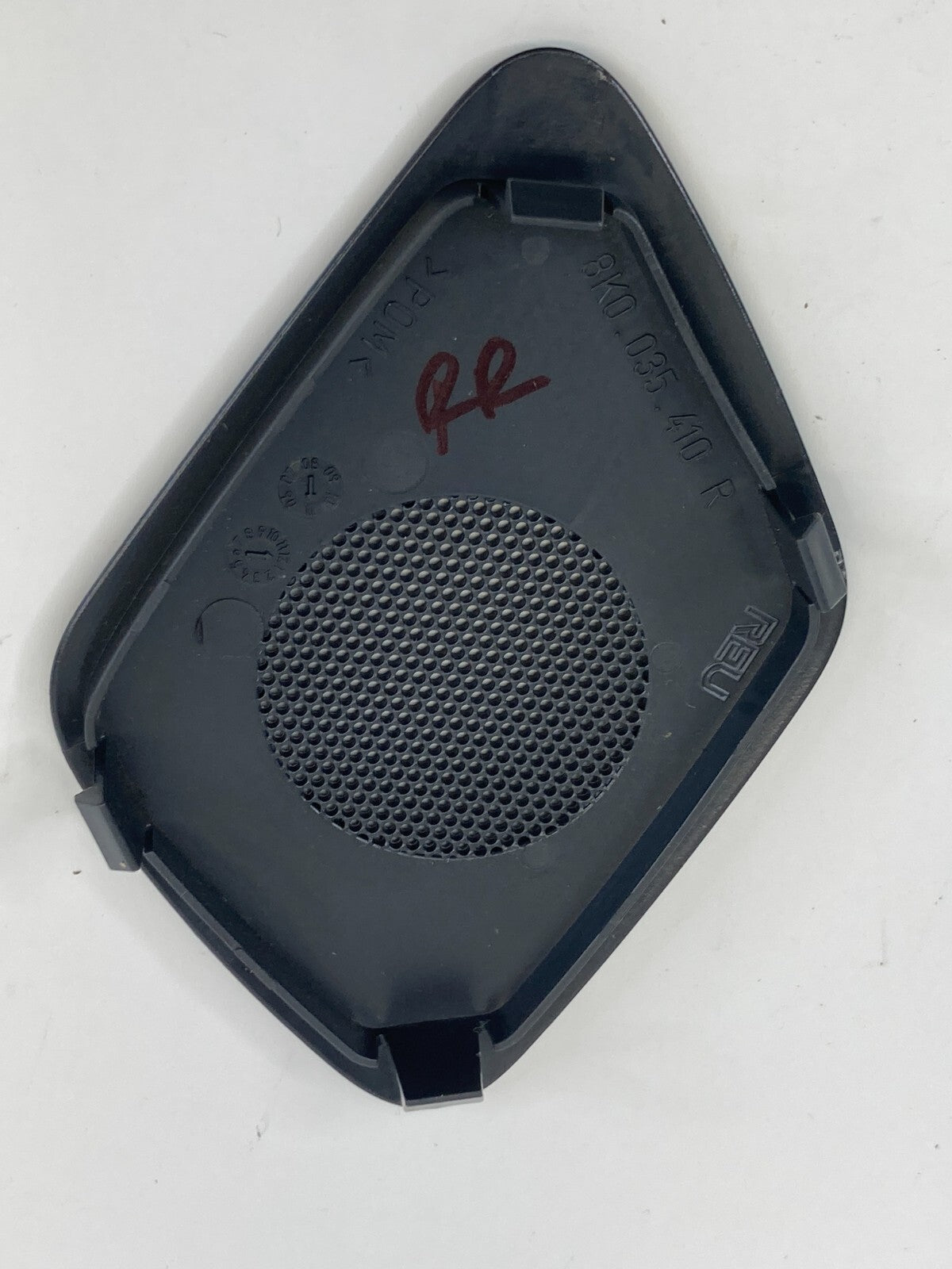 09-16 Audi A4 Quattro Rear Right Door Panel Speaker Cover Grille 8K0035410 OEM