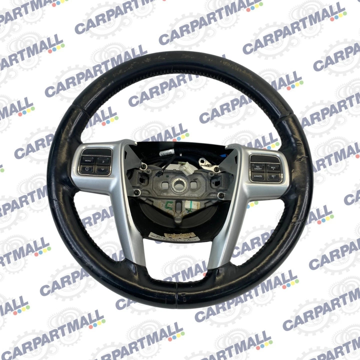 11-14 CHRYSLER 200 STEERING WHEEL W/CRUISE & RADIO CONTROL BUTTON 1TQ87DX9AB OEM