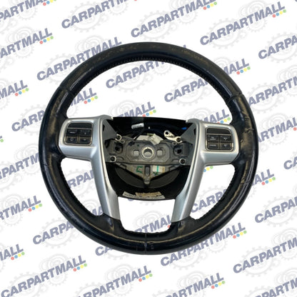 11-14 CHRYSLER 200 STEERING WHEEL W/CRUISE & RADIO CONTROL BUTTON 1TQ87DX9AB OEM