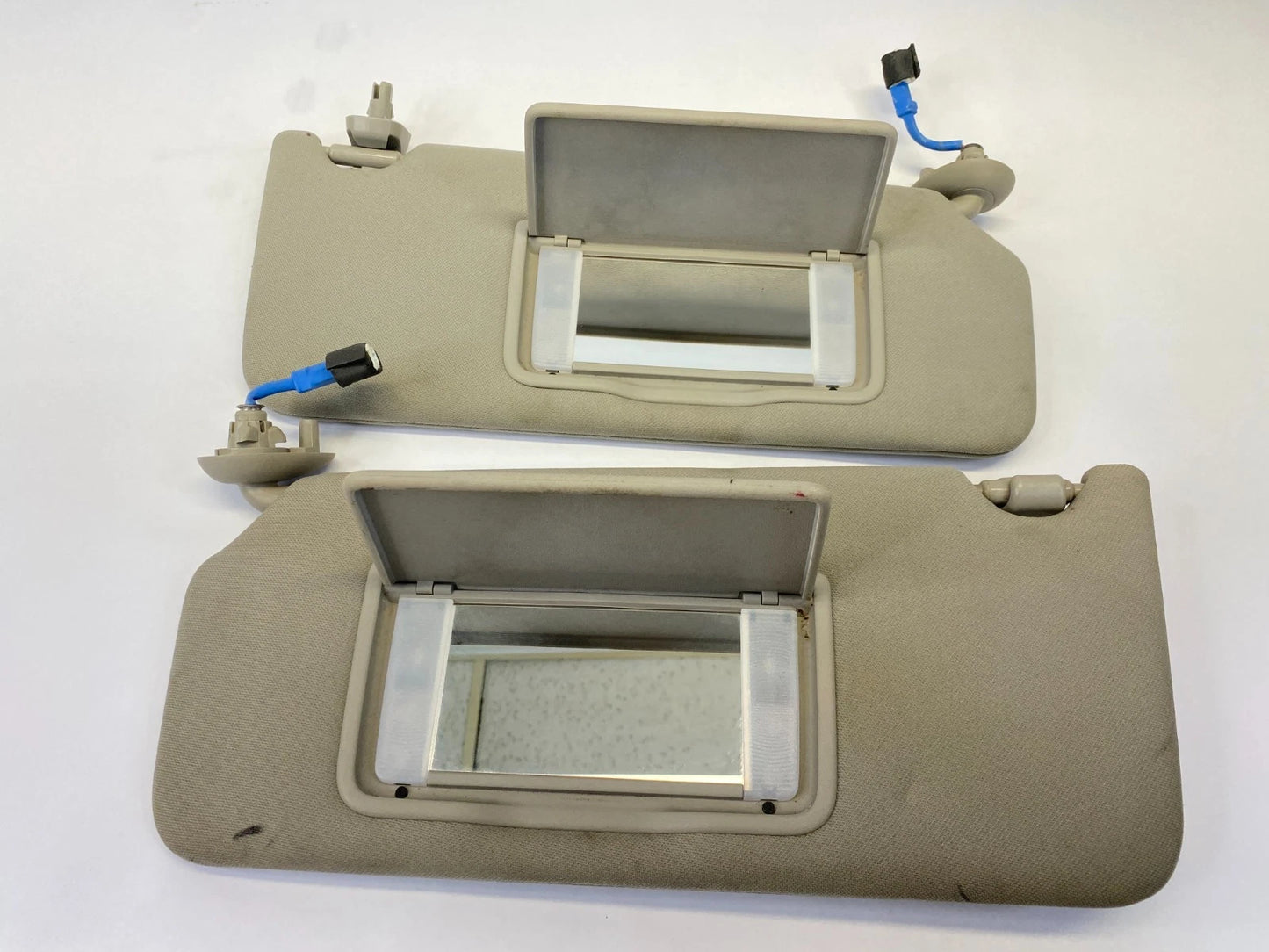 2009-2014 ACURA TL ROOF SUNVISOR SUN VISOR LEFT & RIGHT PAIR SET OEM