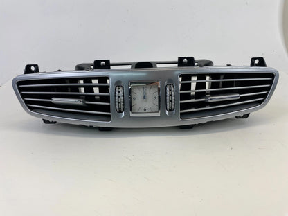 2007-2014 MERCEDES-BENZ CL550 CENTER DASH CLOCK W/ AC AIR VENT TRIM PANEL