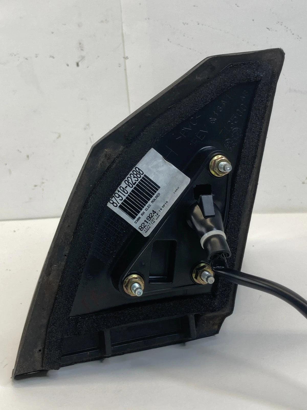 2003-2008 TOYOTA COROLLA FRONT RIGHT SIDE VIEW POWER DOOR MIRROR 87910-02380 OEM