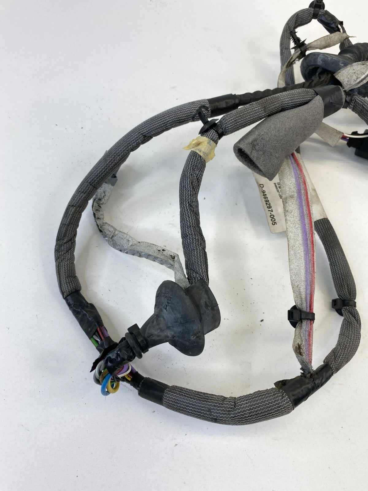 1999-2006 VOLVO S80 REAR LEFT DOOR WIRE HARNESS WIRING PLUGS OEM FACTORY 9469297