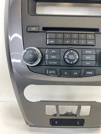 10-12 FORD FUSION CENTER DASH CD RADIO CONTROL PANEL W /BEZEL 9E5T18A802AE OEM
