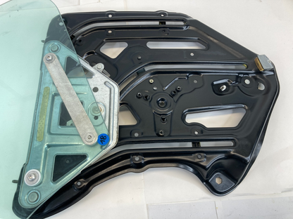 2004-2011 Saab 9-3 Convertible Rear Left Side Quarter Window Glass w/ Regulator