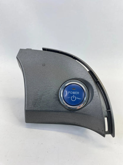 12-15 TOYOTA PRIUS IGNITION START/STOP BUTTON SWITCH W BEZEL TRIM 5504447061 OEM