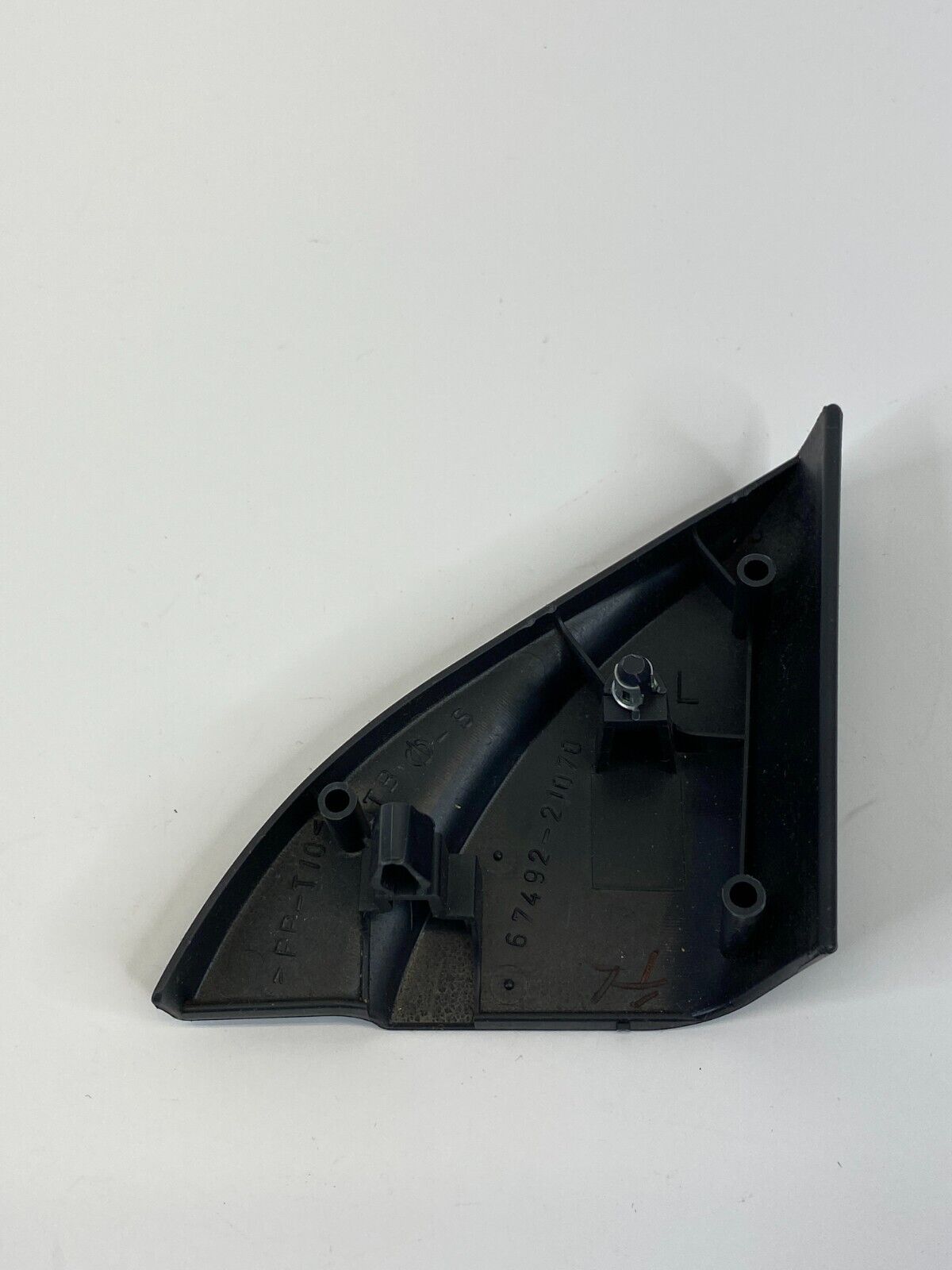 05-10 Scion tC Front Left Side Door Inner Corner Cover Molding 67492-21070 OEM