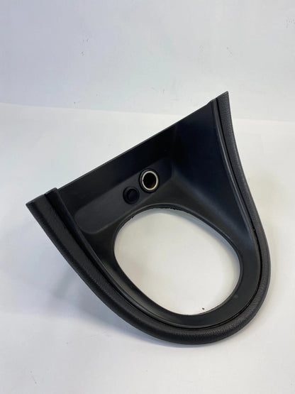 99-02 FORD MUSTANG CENTER CONSOLE SHIFTER TRIM BEZEL W/ POWER OUTLET WSKM4D827A