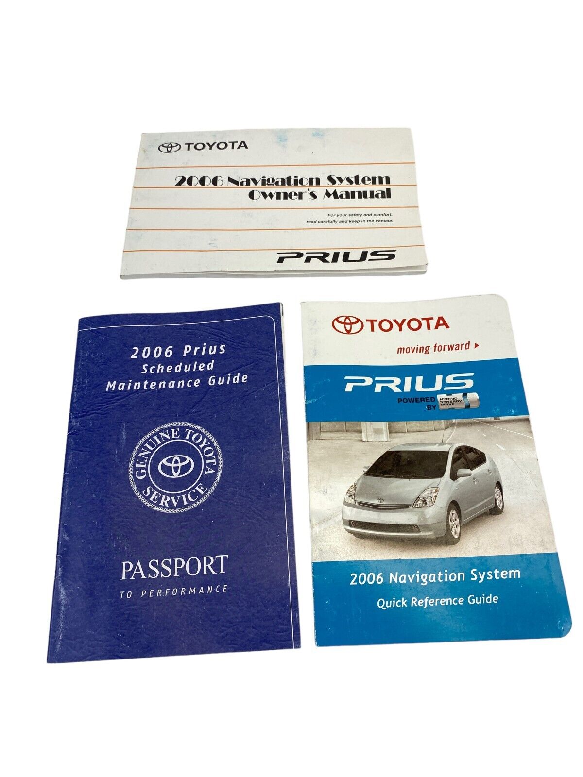 2006 Toyota Prius Navigation System Owners Manual Maintenance Guide OEM