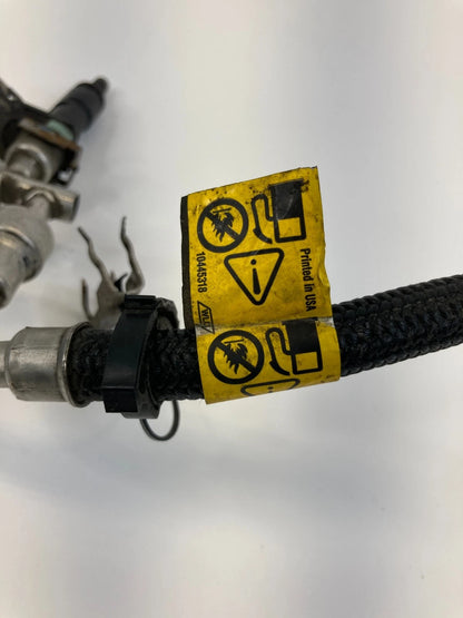 2011-2015 CHEVROLET CRUZE 1.8L L4 ENGINE FUEL INJECTION RAIL W/ INJECTORS ASSY