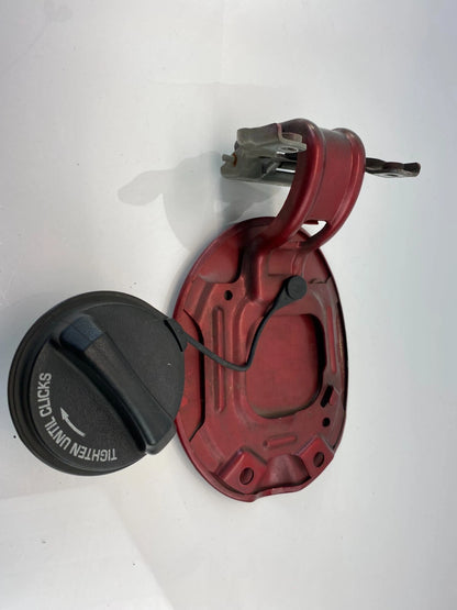 2008-2012 FORD ESCAPE 2008-2011 MARINER FUEL FILLER DOOR GAS TANK LID RED OEM