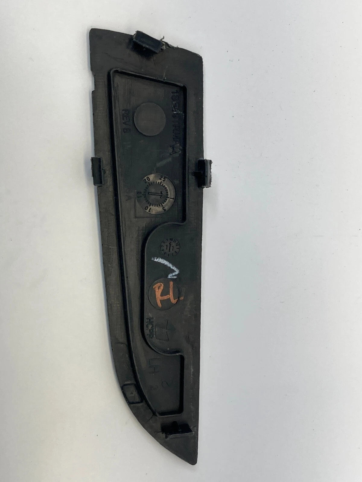 11-23 DODGE CHARGER REAR LEFT DOOR HANDLE INSERT INNER TRIM COVER 1SE59TRMAA OEM