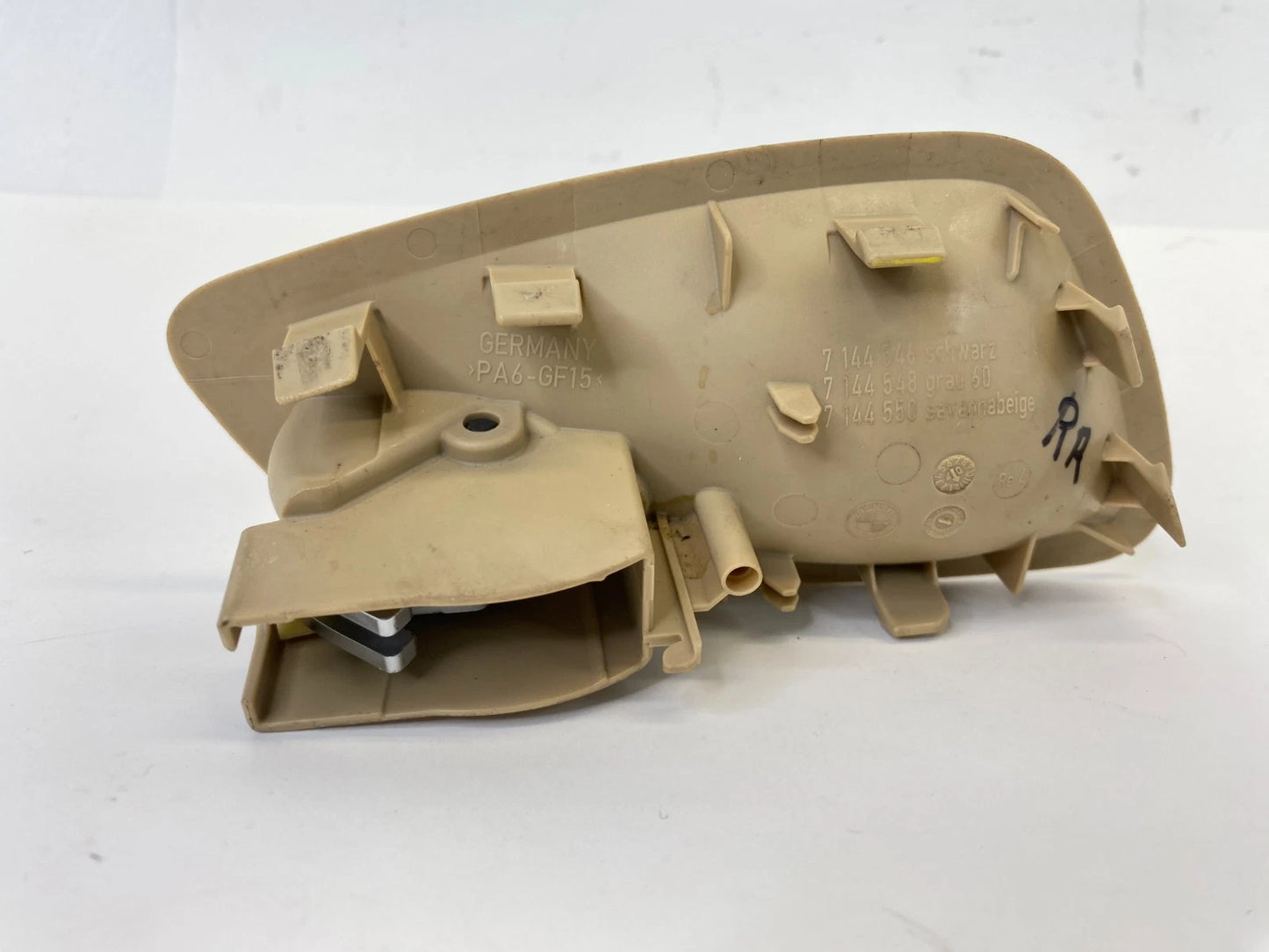 2007 2008 BMW 328XI 07-11 335I REAR RIGHT INTERIOR DOOR HANDLE 7144550 BEIGE OEM