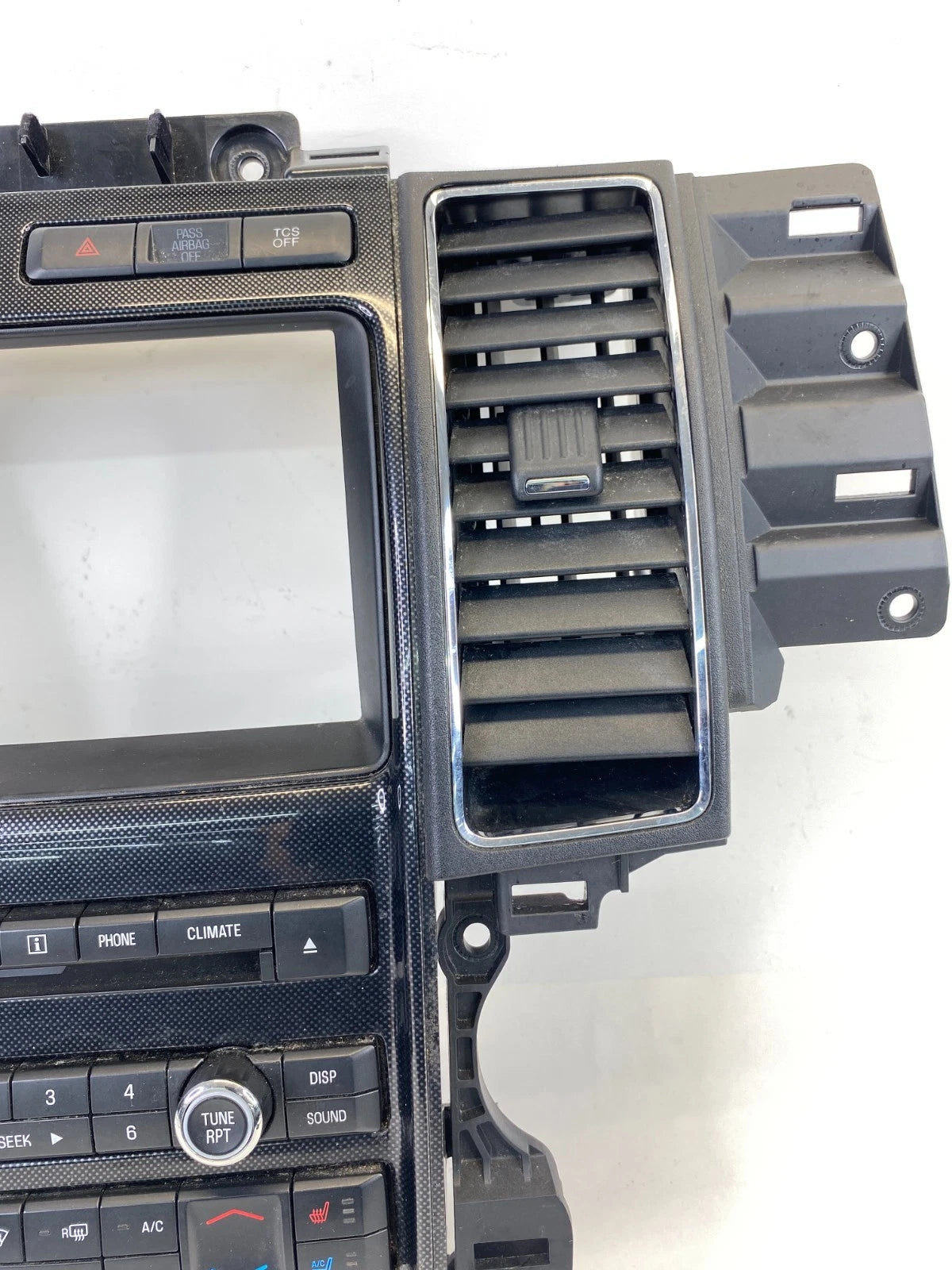 10-12 FORD TAURUS RADIO CLIMATE CONTROL PANEL TRIM W/ AIR VENT BG1T-18A802-BC