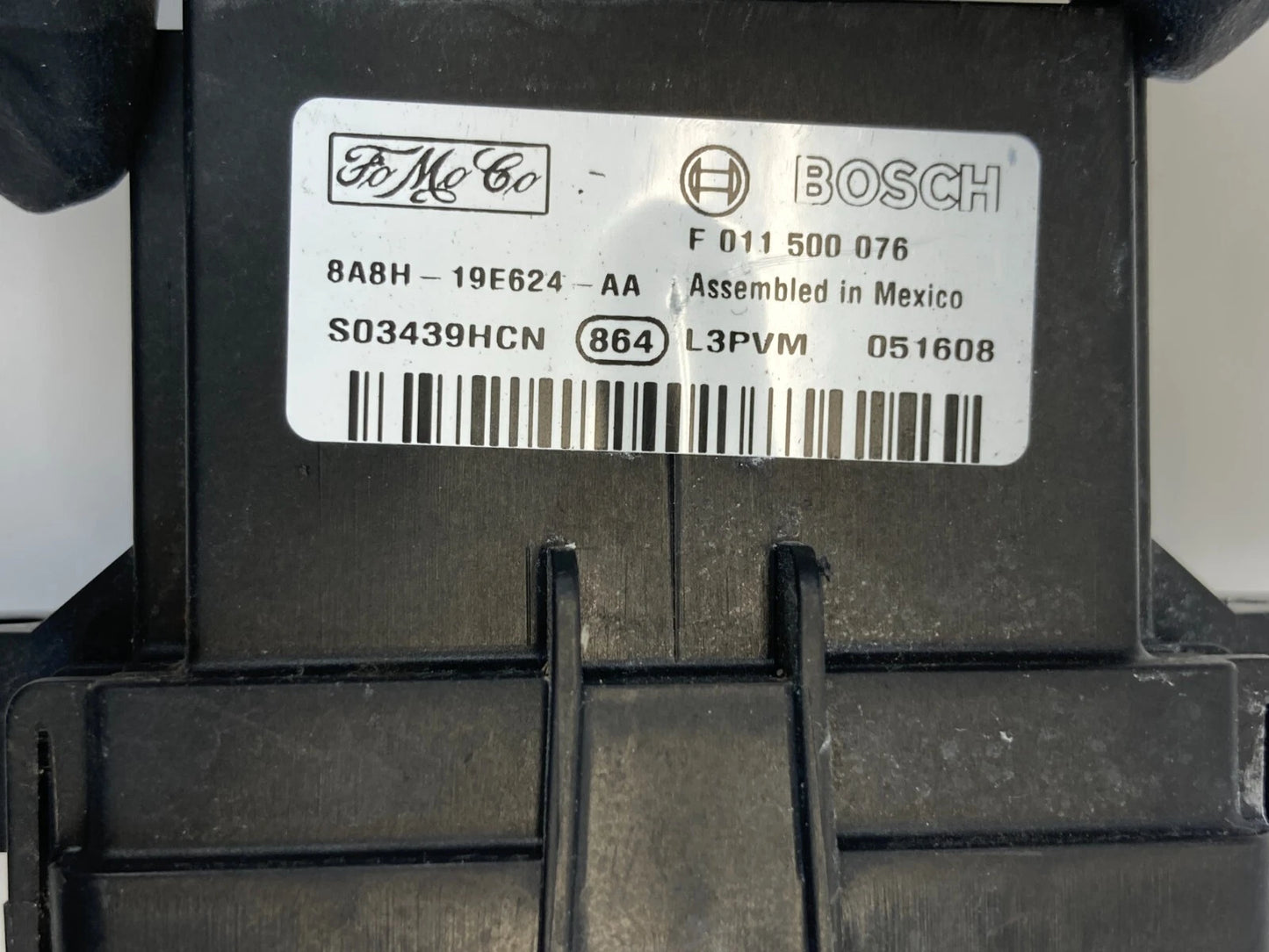 2009 09 FORD FLEX REAR BLOWER MOTOR RESISTOR MODULE 8A8H-19E624-AA OEM