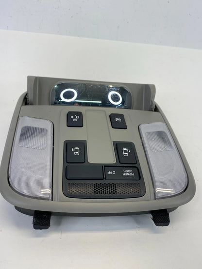 2015-2018 KIA SEDONA ROOF OVERHEAD CONSOLE DOME MAP LIGHT W/ SLIDING DOOR SWITCH