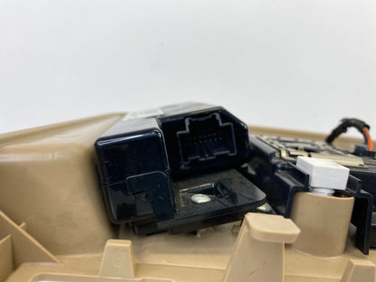 08-17 BUICK ENCLAVE UPPER REAR ROOF CONSOLE DVD SCREEN BEZEL TRIM ASSEMBLY