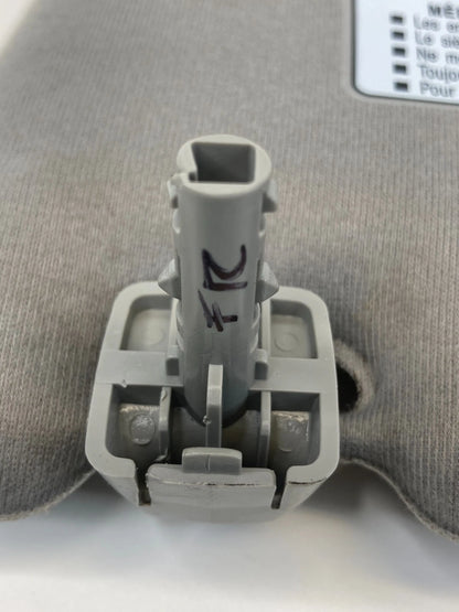 2007-2011 TOYOTA CAMRY W/O SUNROOF RIGHT PASSENGER SUN VISOR SUNVISOR CLOTH GRAY