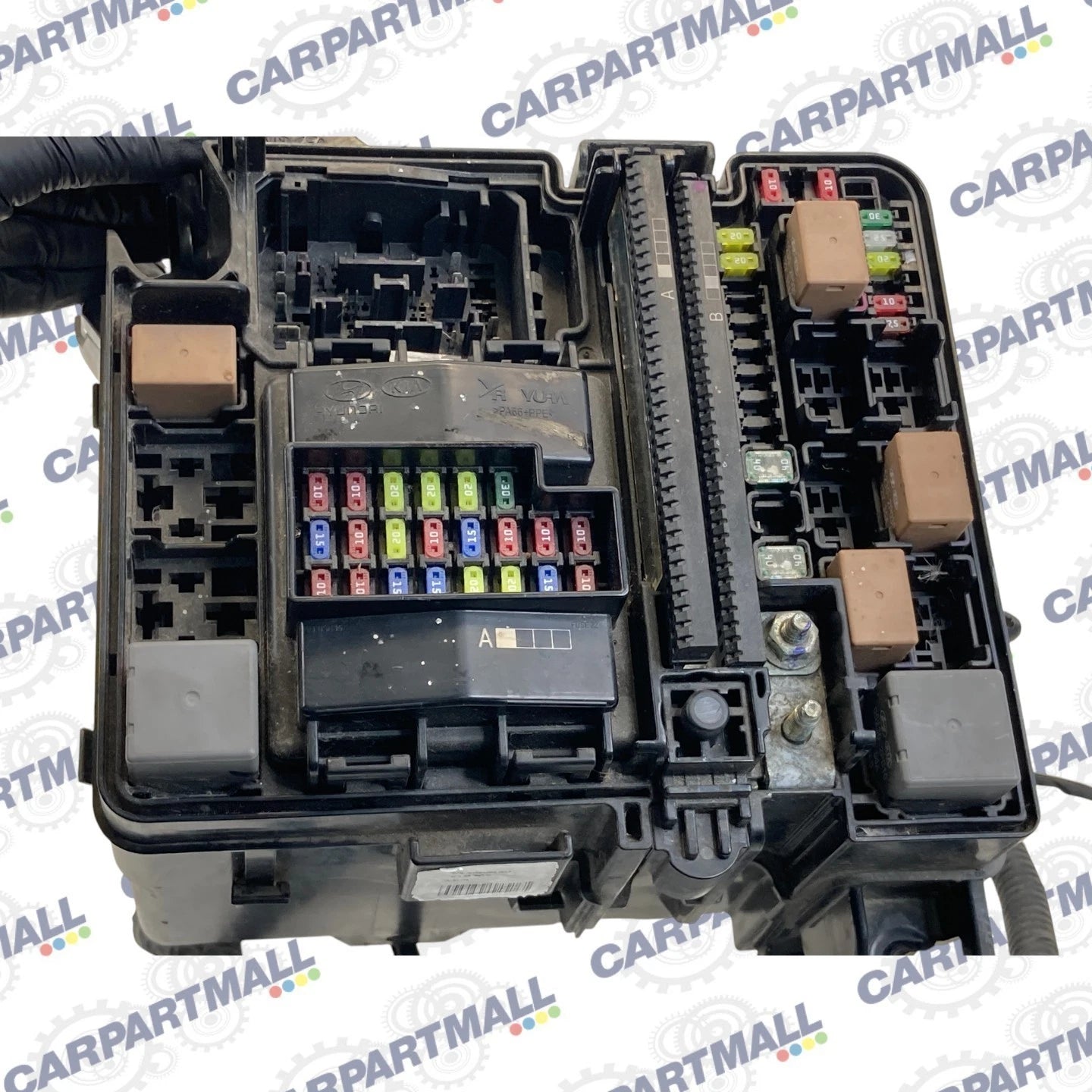 2015 HYUNDAI SONATA ENGINE FUSE BOX RELAY MODULE UNIT ASSY 91200C2010