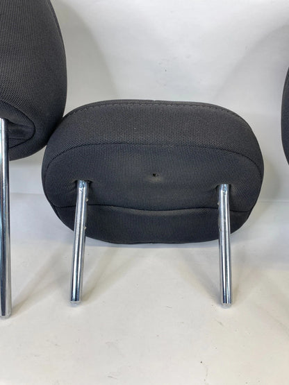 2013-2016 DODGE DART REAR SEAT HEADREST HEAD REST SET OF 3