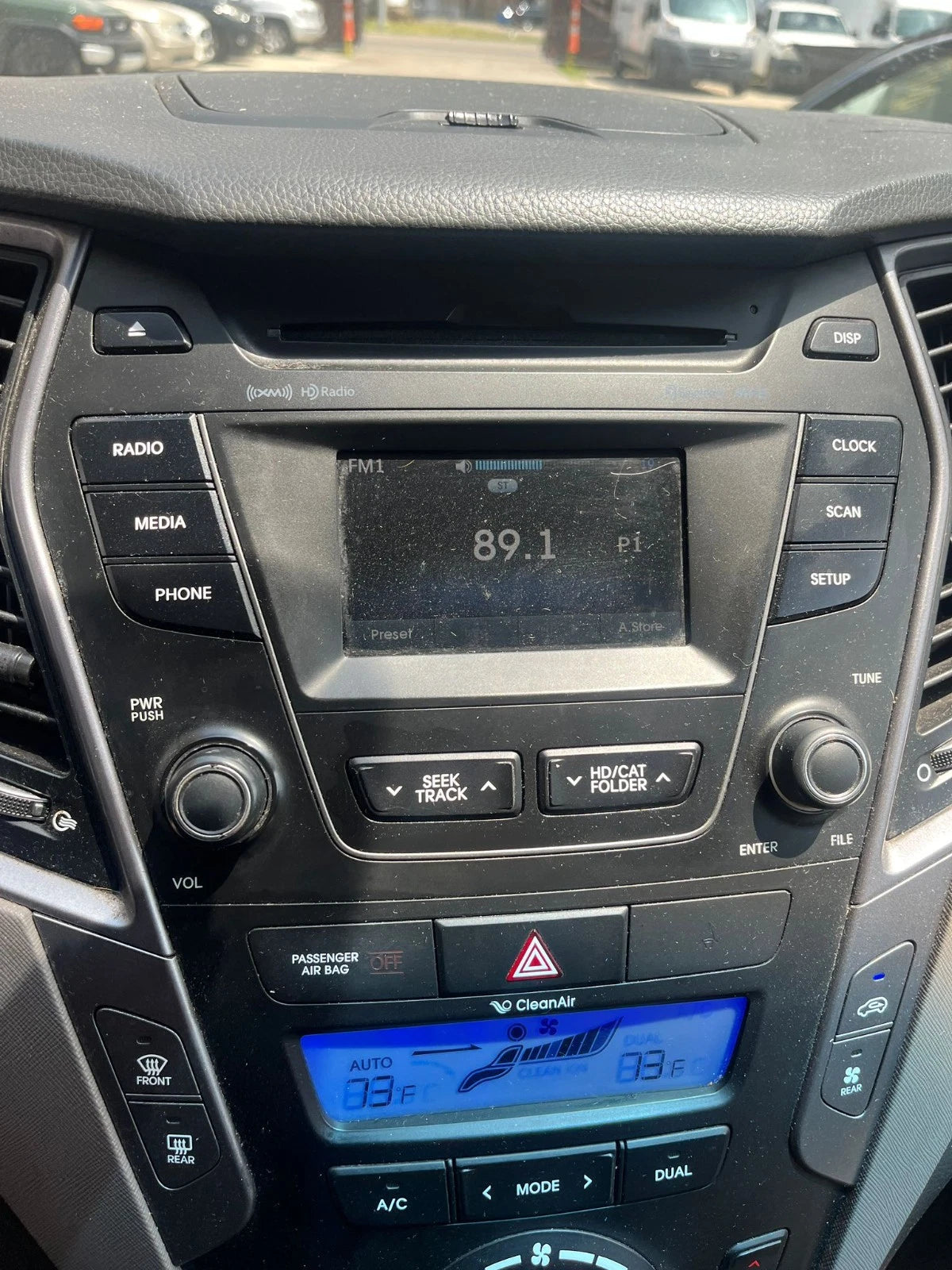 2014-2016 Hyundai Santa Fe AM FM CD MP3 Radio Player Receiver 96180-B89514X OEM