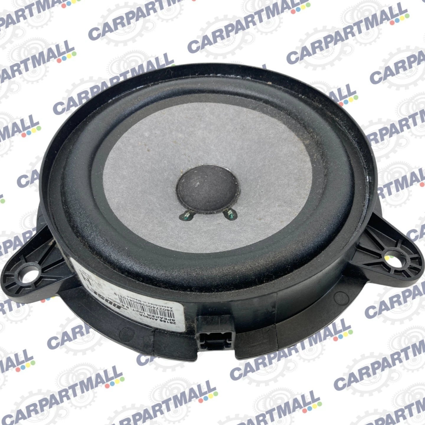 03-08 INFINITI G35 REAR LEFT SIDE DOOR SPEAKER AUDIO ONLY BOSE 28156-AM90A OEM