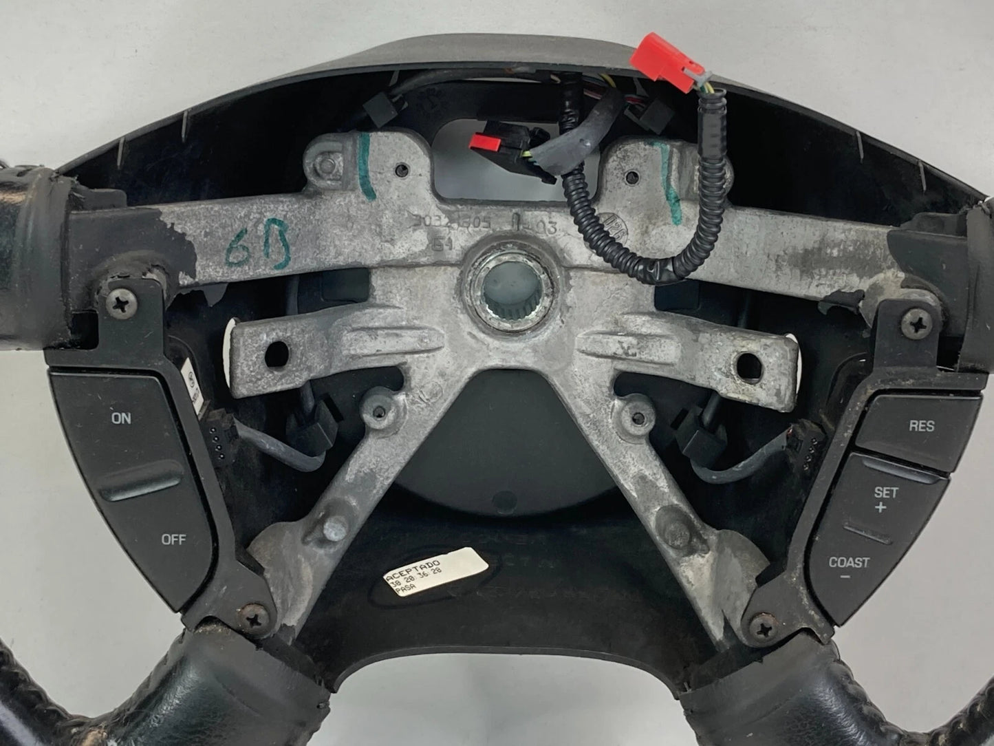 2002-2005 FORD EXPLORER STEERING WHEEL W/ CRUISE CONTROL 1L2T-9D809-AA OEM