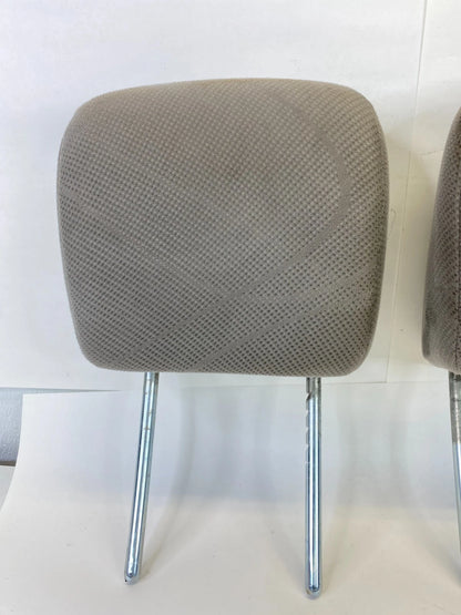 2012-2015 HONDA CIVIC SEDAN FRONT SEAT HEADREST SET OF 2 GRAY OEM