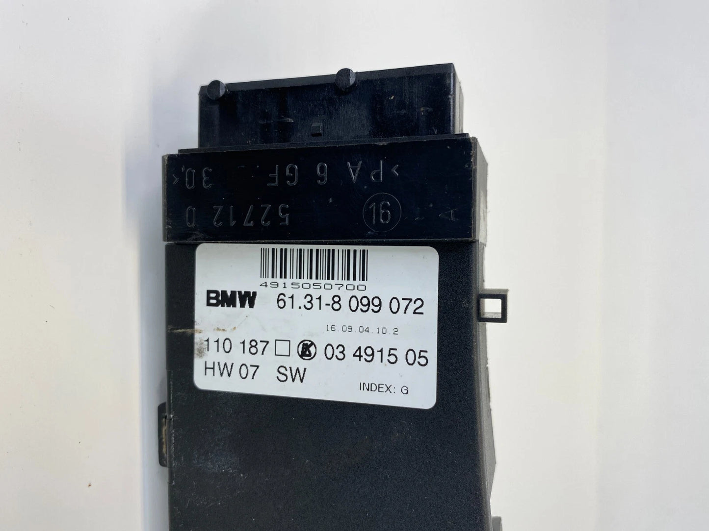 03-08 LAND ROVER RANGE ROVER RIGHT PASSENGER SEAT CONTROL ADJUST SWITCH 03491505