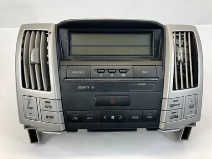 2006 2007 LEXUS RX400H A/C HEATER TEMPERATURE SWITCH CLIMATE CONTROL W/ SCREEN