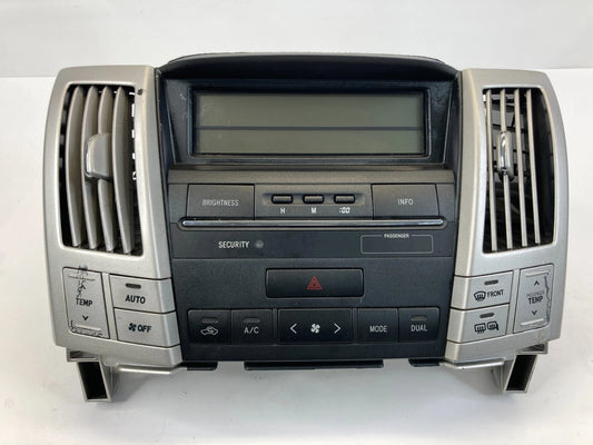 2006 2007 LEXUS RX400H AC HEATER TEMPERATURE SWITCH CLIMATE CONTROL W/ SCREEN