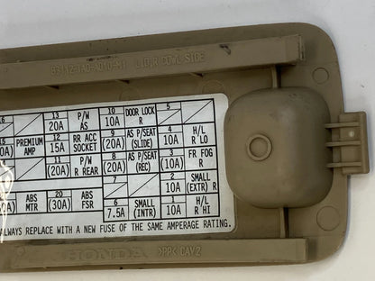 2008-2012 Honda Accord Right Lower Dash Interior Fuse Box Cover 83112TA0A010 OEM
