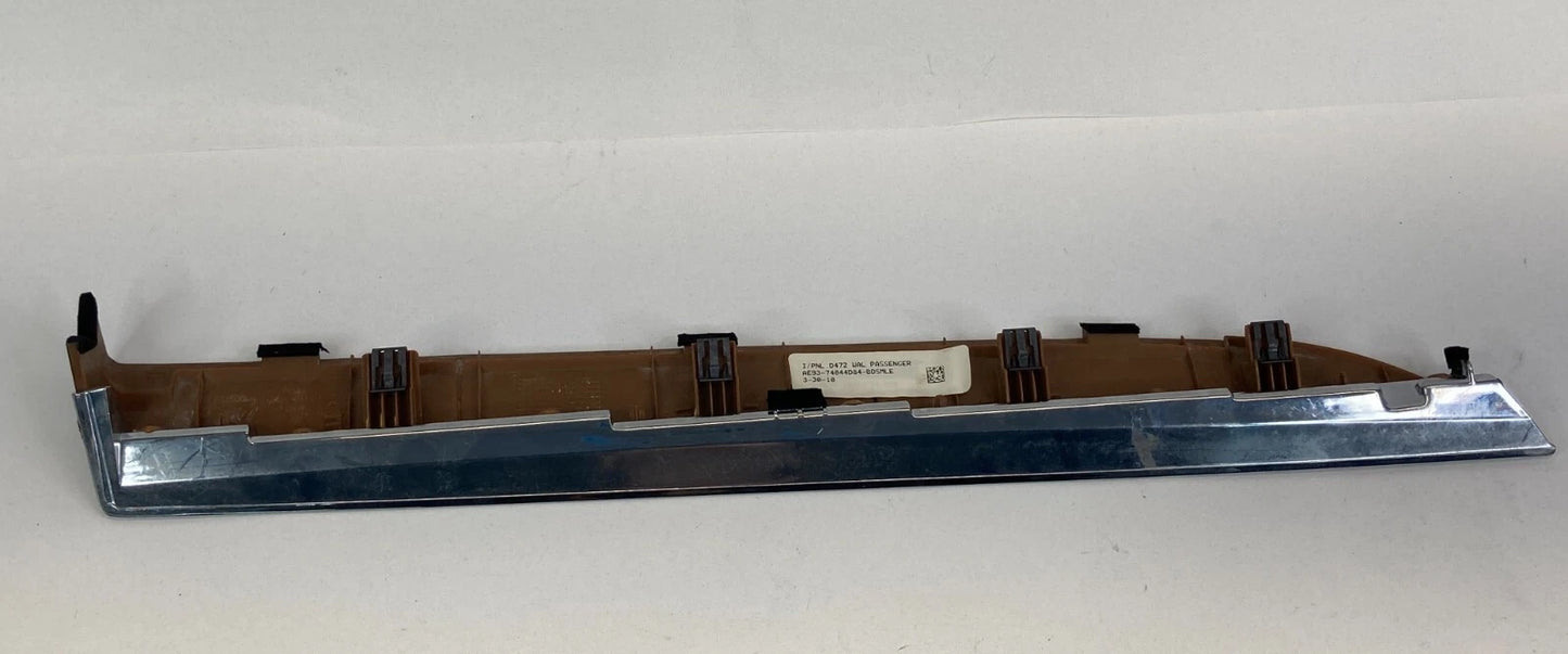 2010-2012 LINCOLN MKT FRONT RIGHT PASSENGER DASH OUTER MOLDING TRIM OEM