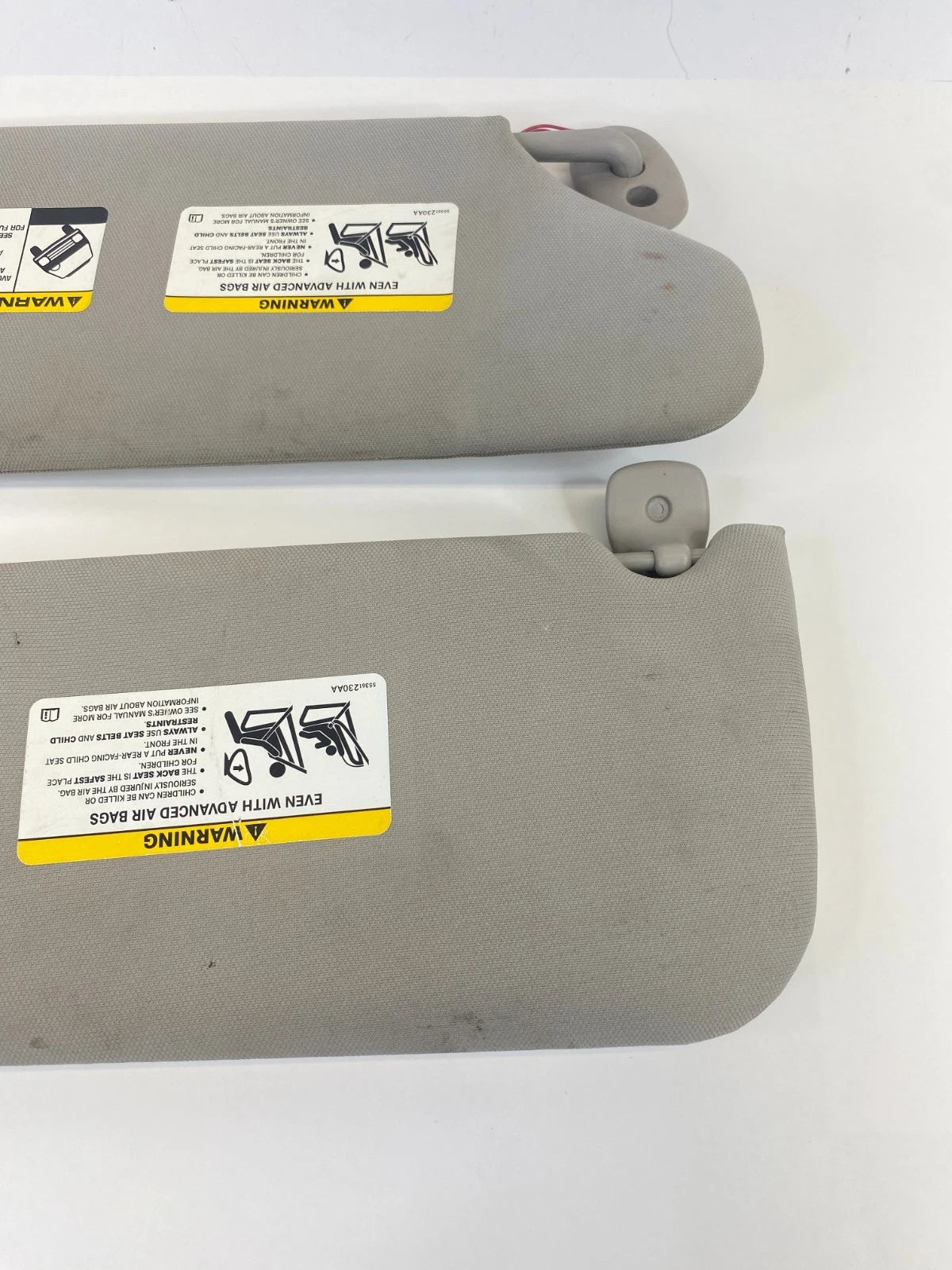 2005-2010 JEEP GRAND CHEROKEE SUNVISOR SUN VISOR SET LEFT & RIGHT W/LIGHTED