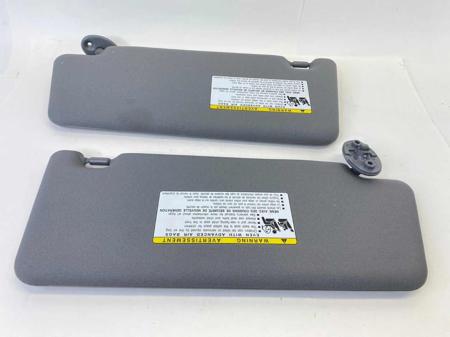 2005-2011 TOYOTA TACOMA LEFT & RIGHT SIDE SUNVISOR SUN VISOR SHADE SET PAIR OEM