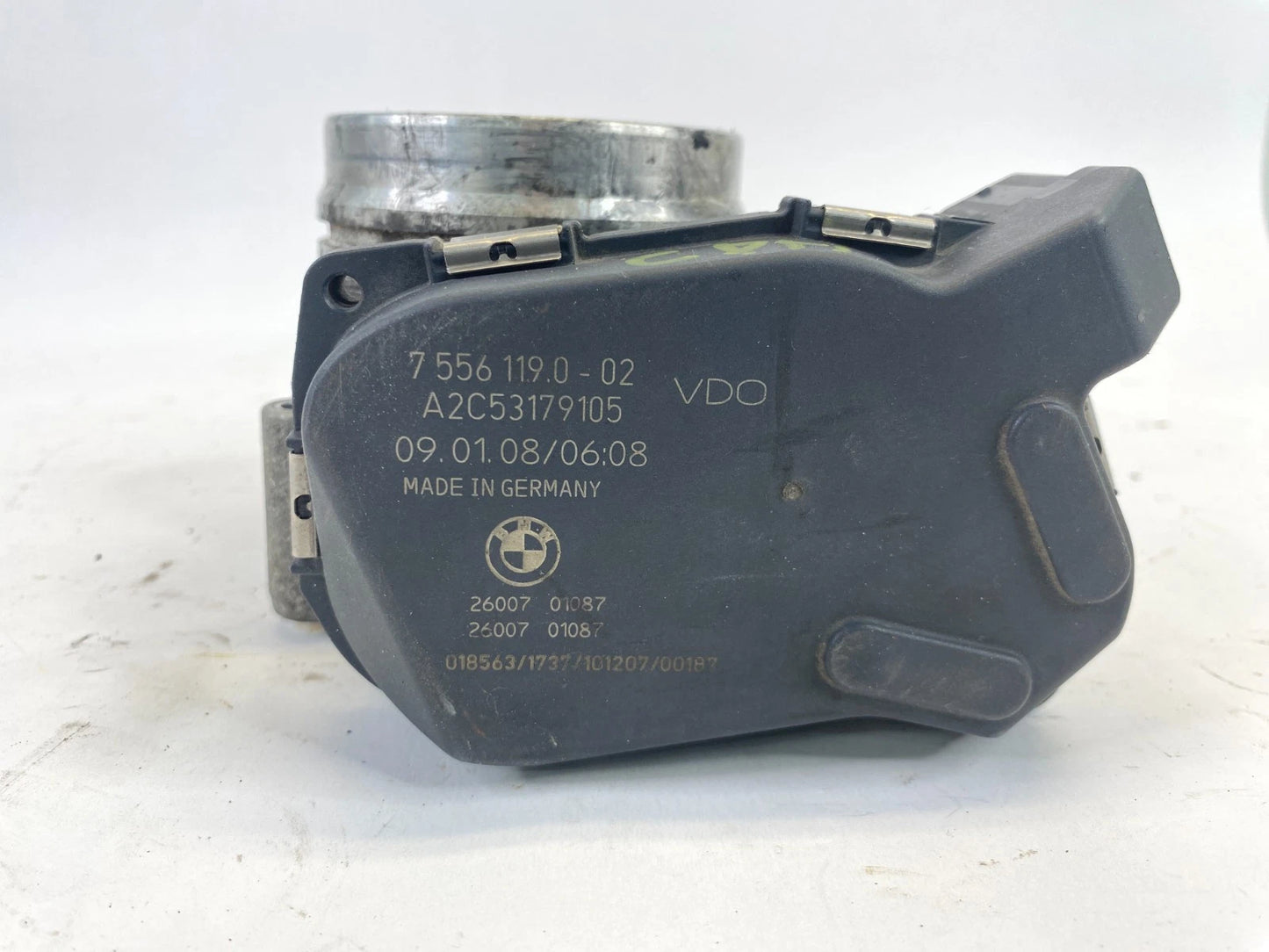 2007 2008 BMW 335XI 3.0L THROTTLE BODY THROTTLE VALVE 7-556-119-0-02 OEM