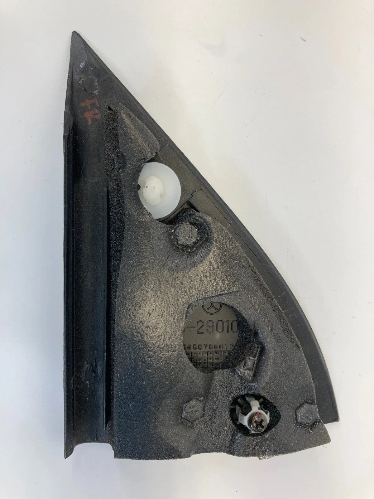 1996-2000 HYUNDAI ELANTRA FRONT RIGHT DOOR INNER MIRROR COVER TRIM 87660-29010