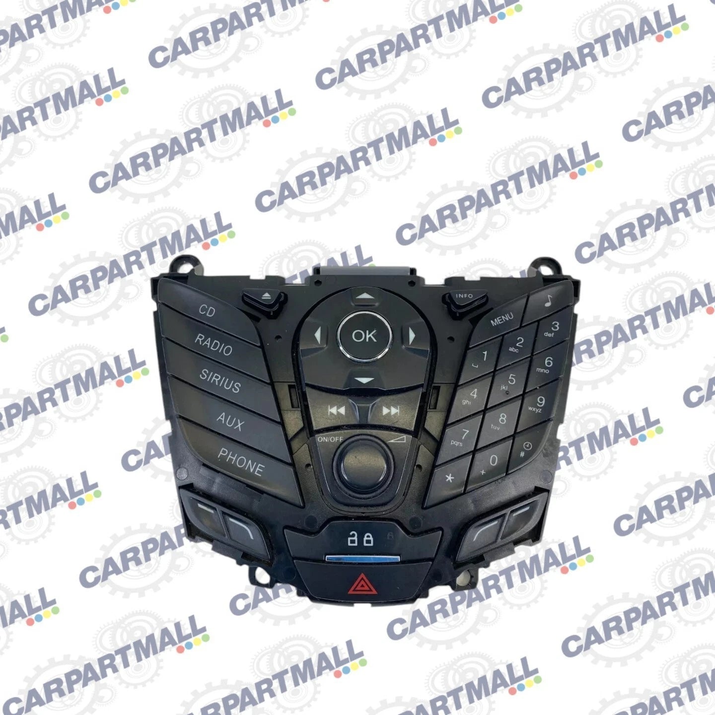 2012-2014 FORD FOCUS RADIO AM FM CD PHONE CONTROL PANEL UNIT CM5T-18K811-KC OEM